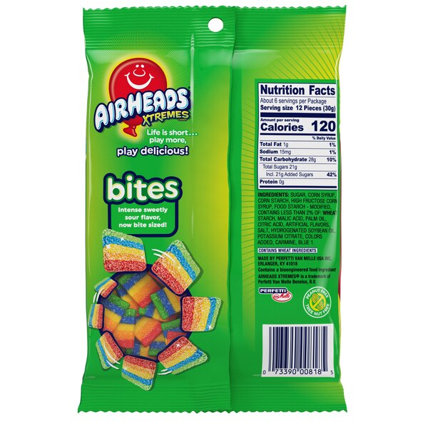 AirHeads Xtremes Rainbow Berry Bites