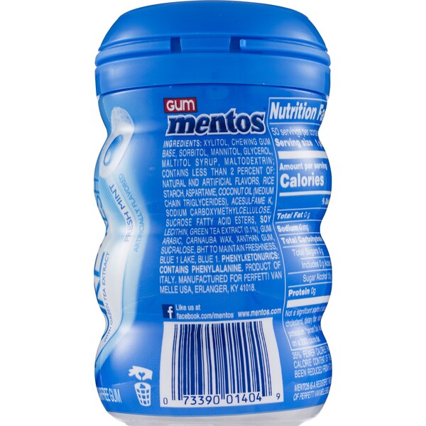 Mento Pure Fresh Freshmint, 50 ct, 4.5 oz