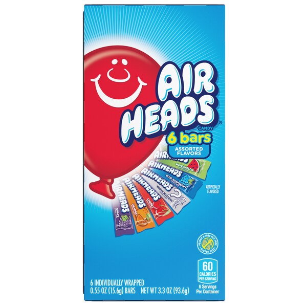 AirHeads Candy, 6 ct