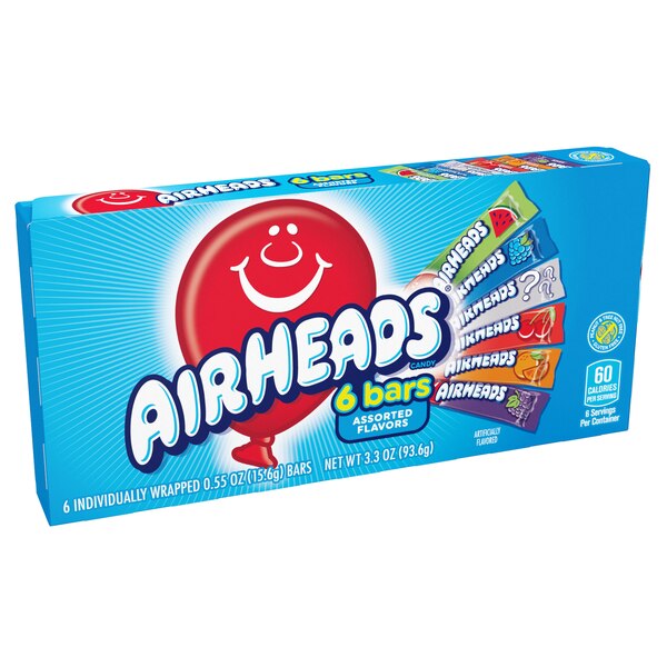 AirHeads Candy, 6 ct