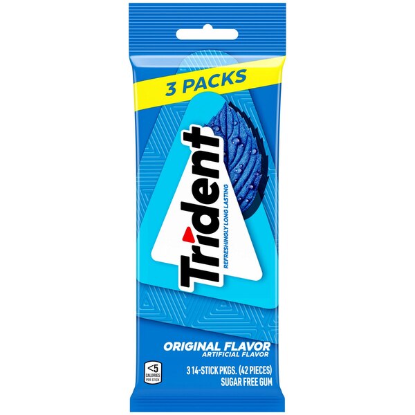 Trident, Original Multipack, 3 ct, 2.8 oz