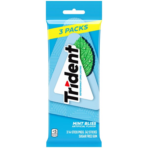 Trident, Mint Bliss, Multipack, 2.8 oz