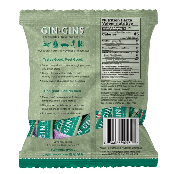 Gin Gins Original Chews