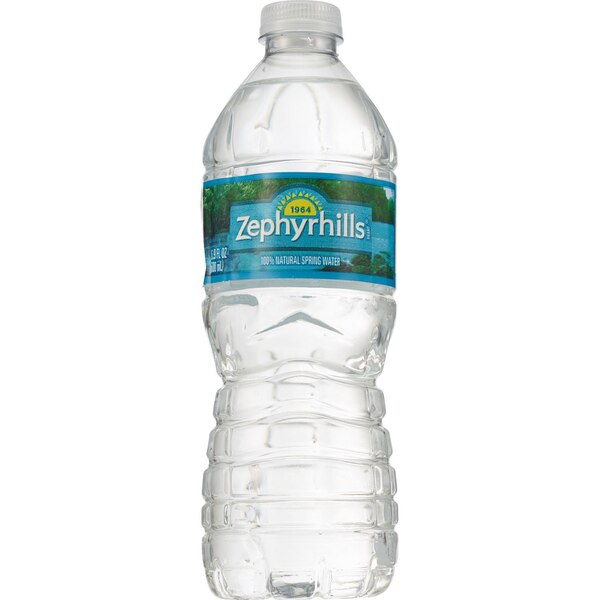 Zephyrhills Brand 100% Natural Spring Water, 6 ct, 16.9 oz