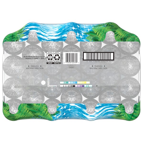 Zephyrhills 100% Natural Spring Water Plastic Bottle