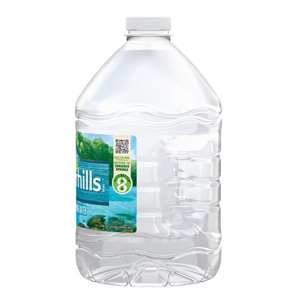 Zephyrhills 100% Natural Spring Water Plastic Jug, 101.4 OZ