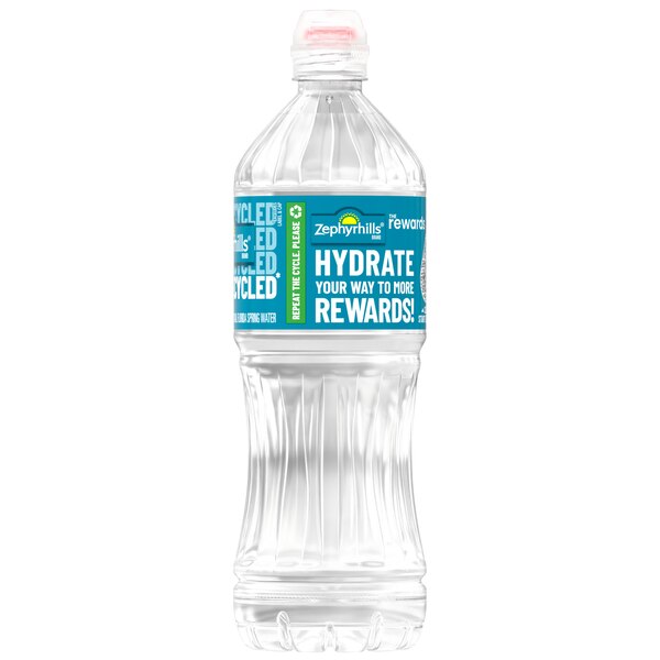 Zephyrhills Brand 100% Natural Spring Water, 23.7 oz