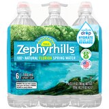 Zephyrhills Brand 100% Natural Spring Water, Sport Cap Bottles, 6 ct, 23.7 oz, thumbnail image