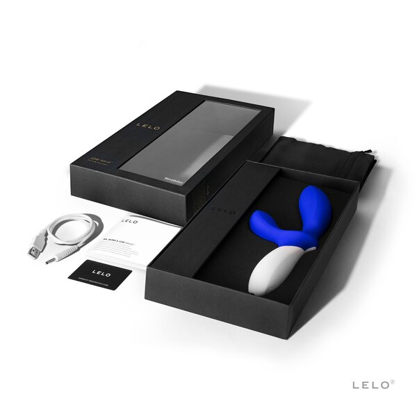 LELO LOKI WAVE, FEDERAL BLUE Prostate Massager