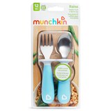 Munchkin Raise Toddler Fork & Spoon Set , thumbnail image