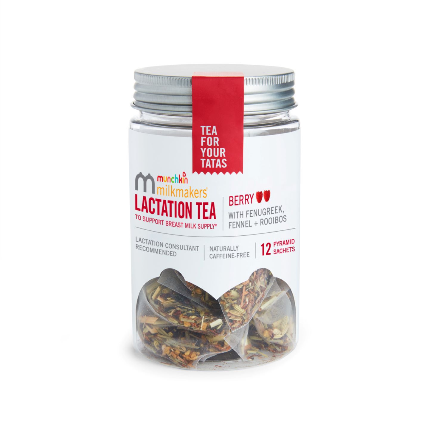 Milkmakers Berry Lactation Tea Sachets, 12 CT
