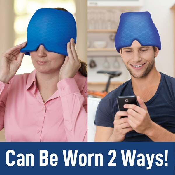 Miracle Headache Relief Cooling and Compression Head Wrap