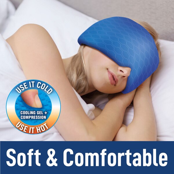 Miracle Headache Relief Cooling and Compression Head Wrap