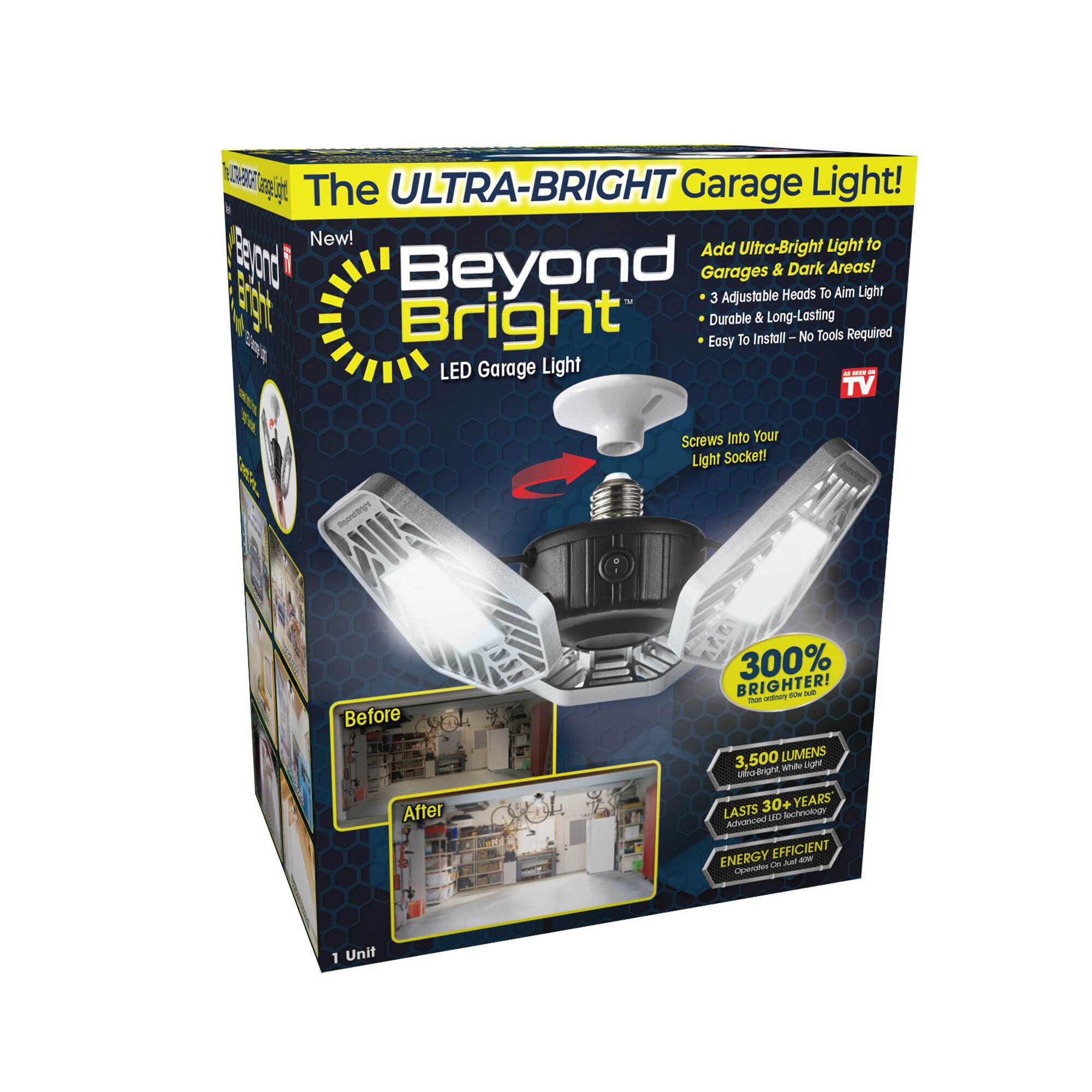 Beyond Bright - Luz LED para garaje