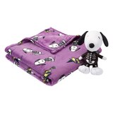 Peanuts Spooky Snoopy Pillow & Throw Blanket Set, thumbnail image