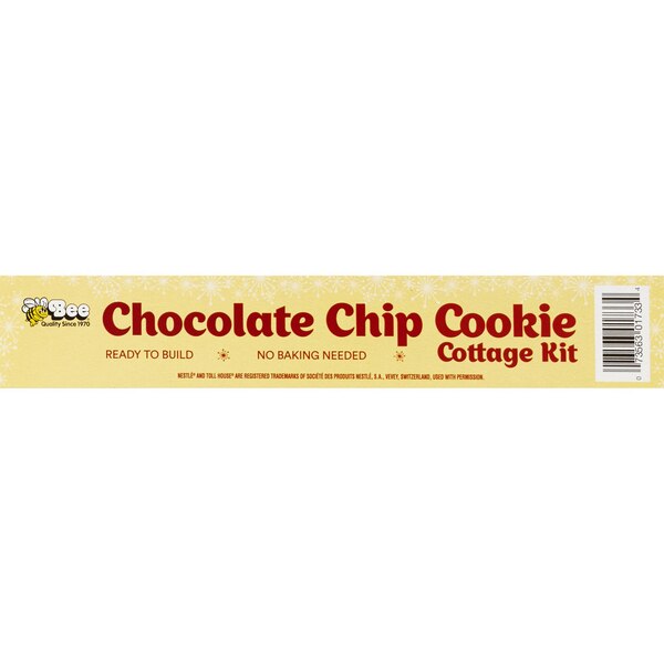 Bee Toll House Chocolate Chip Cookie Cottage, 1 ct, 26 oz