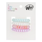 Wet Brush Holographic Jelly Coils Hair Elastics, 4 CT, thumbnail image