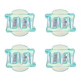 Wet Brush Snack Size Claw Clips, thumbnail image