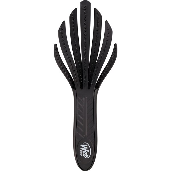 Wet Brush Go Green Detangling Brush for Curly Hair, Black