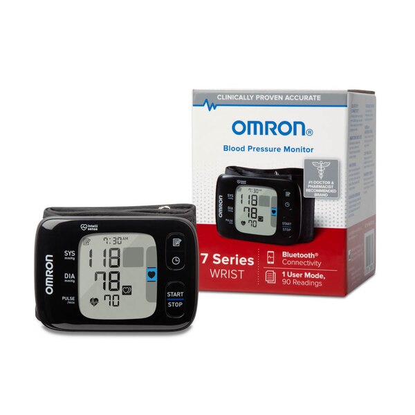 Omron 7 Series Wireless Wrist Blood Pressure Monitor