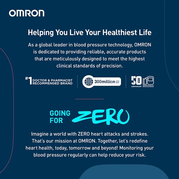 Omron 5 Series Wireless Upper Arm Blood Pressure Monitor 7255