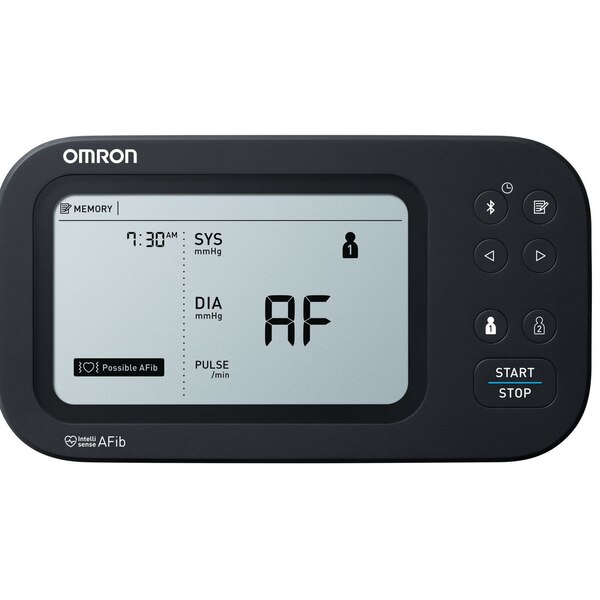Omron 7 Series Wireless Upper Arm Blood Pressure Monitor w/ Side-by-Side LCD Comparison