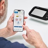 Omron 7 Series Wireless Upper Arm Blood Pressure Monitor w/ Side-by-Side LCD Comparison, thumbnail image