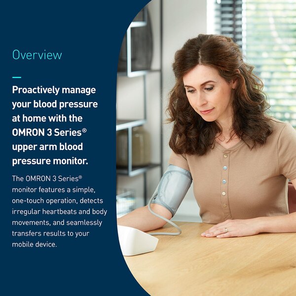 Omron 3 Series Upper Arm Blood Pressure Monitor (BP7150)