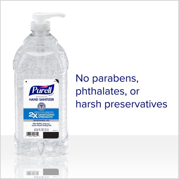 Purell Refreshing Gel Hand Sanitizer, 67.6 OZ