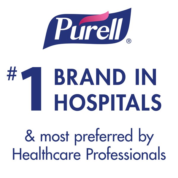PURELL Advanced Naturals - Desinfectante para manos con alcohol a base de plantas, Citrus Scent, dispensador de 8 oz líq.
