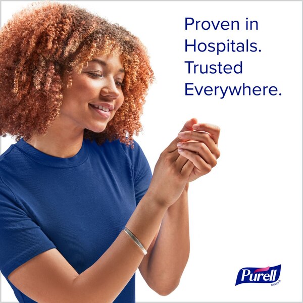 PURELL Advanced Hand Sanitizer Refreshing Gel, 8 fl oz Pump Bottle