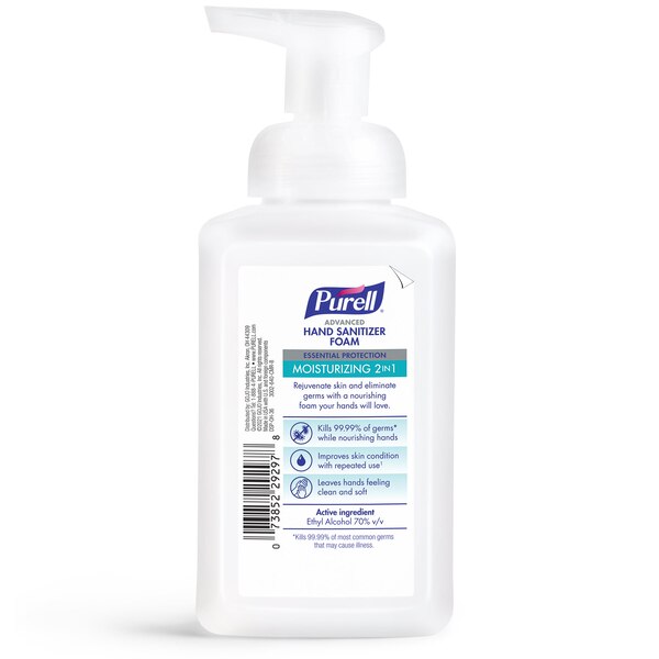 PURELL 2-1 Moisturizing Foam Hand Sanitizer, 10OZ
