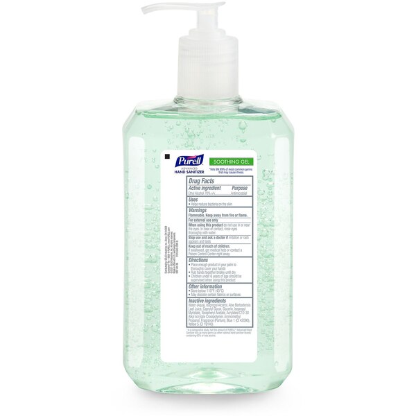 Purell Soothing Gel Hand Sanitizer, 24 OZ