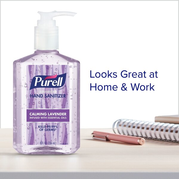Purell Lavender Gel Hand Sanitizer, 8 OZ
