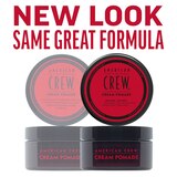 American Crew Cream Pomade, Light Hold, 3 OZ, thumbnail image