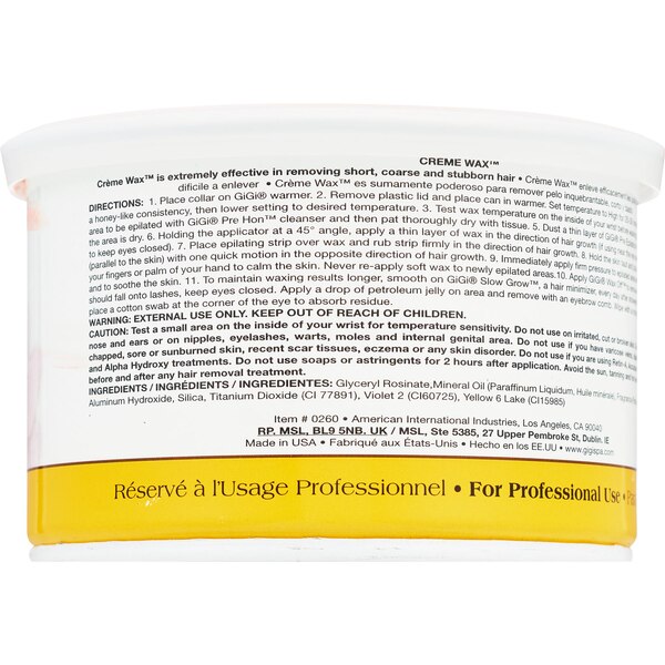 Gigi Sensitive Skin Creme Wax, 14 OZ