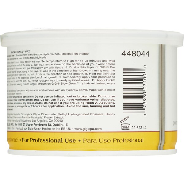 GiGi Facial Honee Soothing Wax, 14 OZ