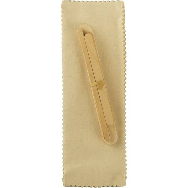 Gigi Natural Muslin Epilating Strips & Applicators, 100 CT