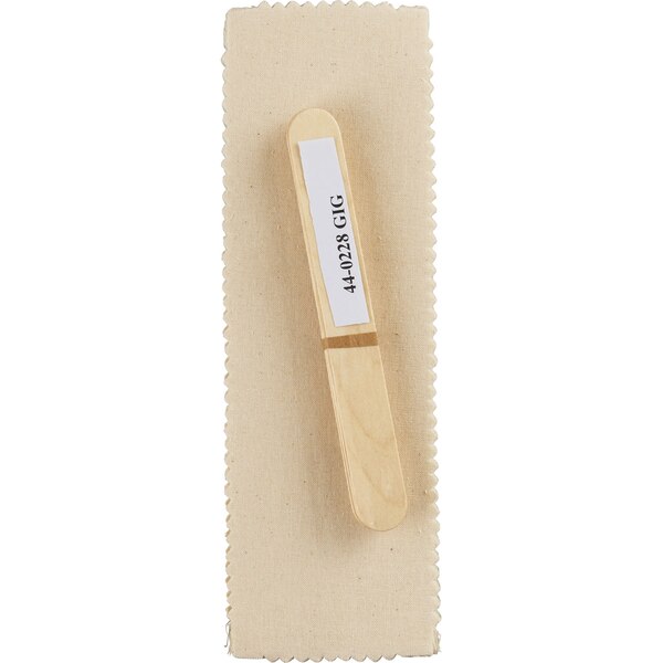 Gigi Natural Muslin Epilating Strips & Applicators, 100 CT