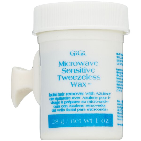 Gigi Microwave Sensitive Tweezeless Wax, 1 OZ