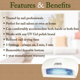 Mastex Thermal Spa PAR416 UV Gel Light Nail Dryer Lamp, thumbnail image