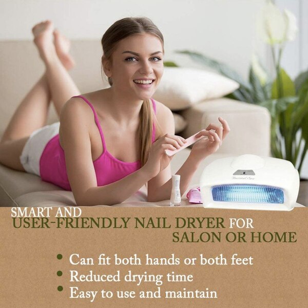 Mastex Thermal Spa PAR416 UV Gel Light Nail Dryer Lamp