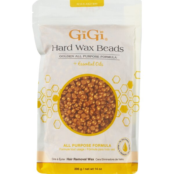 Gigi All Purpose Golden Honey Wax Beads, 14 OZ