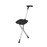 V6CO Heavy Duty 5 in 1 Multi Function Seated Cane with Adjustable Height Walking Stick, thumbnail image