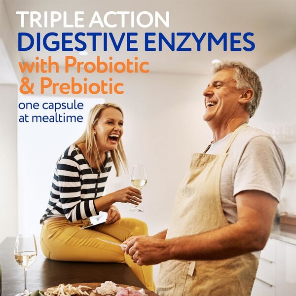 Florajen Triple Action Digestive Enzymes, 30 CT