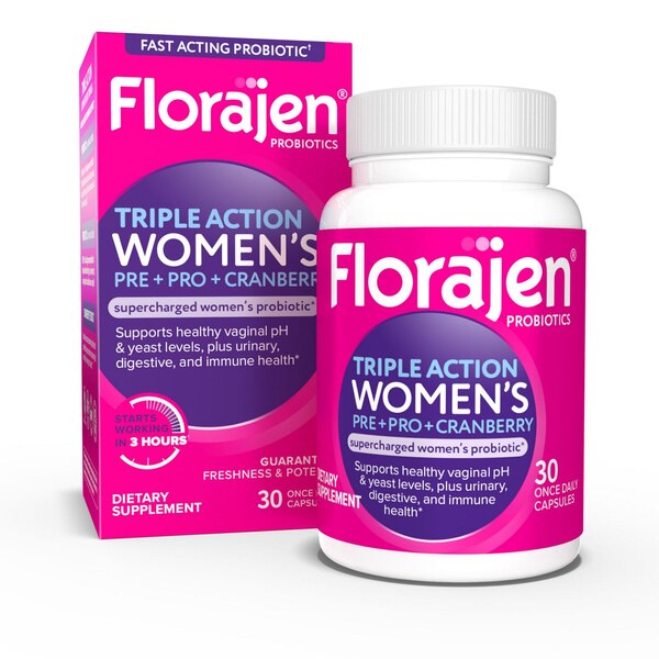 Florajen Triple Action Womens, 30 CT
