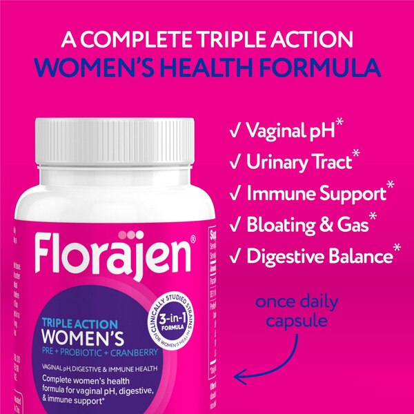 Florajen Triple Action Womens, 30 CT