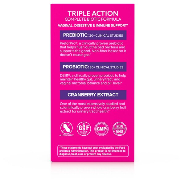 Florajen Triple Action Womens, 30 CT