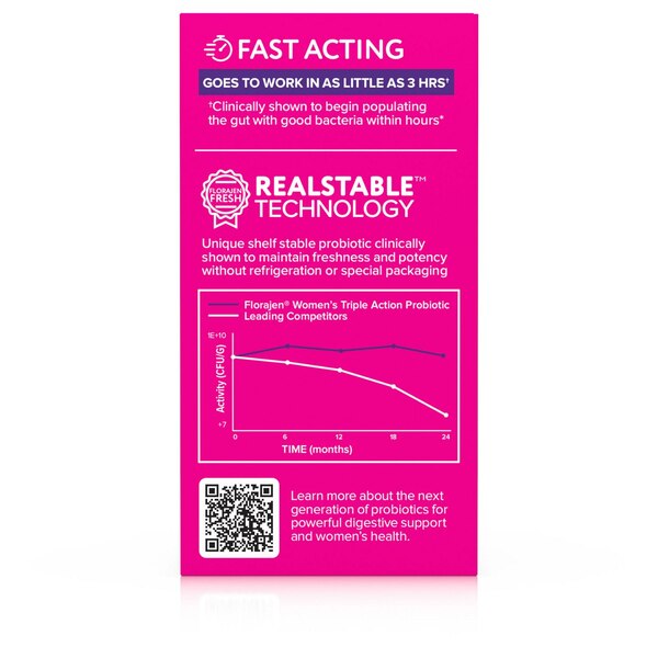 Florajen Triple Action Womens, 30 CT