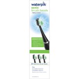Waterpik Replacement Triple Sonic Brush Heads - Black STRB-3WB, thumbnail image